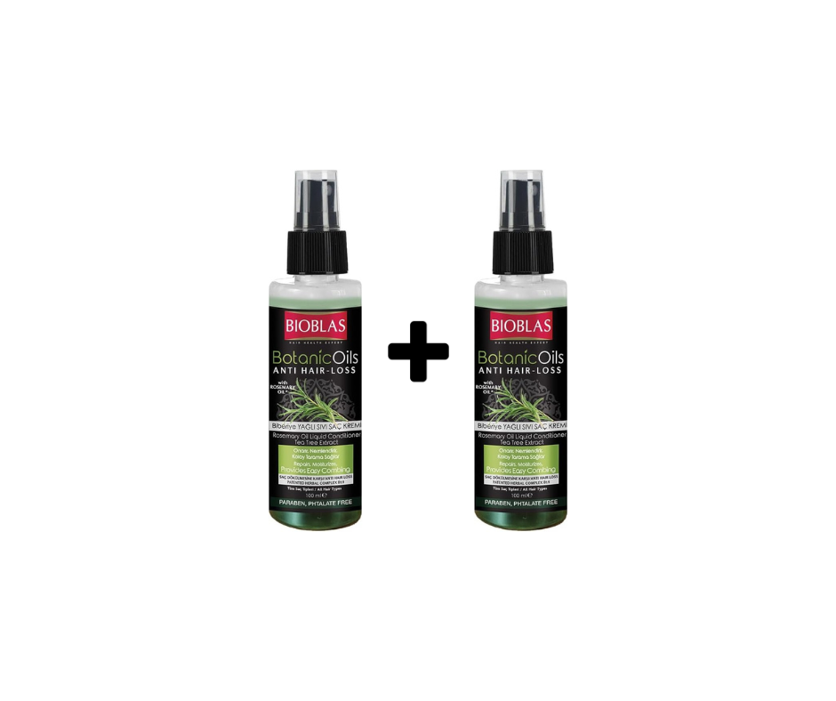 بيوبلاس سائل كونديشنر ضد التساقط بزيت الروزماري  100 مل 1+1 عرض